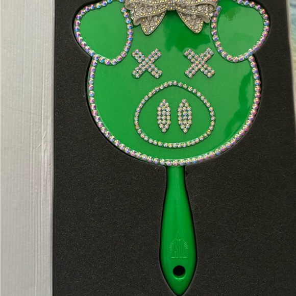 Hand blinged NIB Jeffree Star X Shane Dawson green pig mirror - Picture 5 of 5